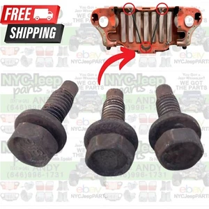 Pernos de montaje de 3 piezas para rejilla soporte de barra de soporte en forma de V 97-06 Jeep Wrangler TJ - Imagen 1 de 11