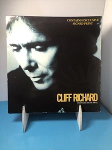 CLIFF RICHARD VINYL Stronger Than That 12" single with Exclusive SIGNED Print - Bild 1 von 6