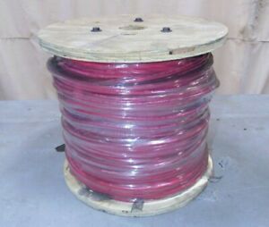 1,000' Roll Red # 6 AWG Stranded Copper Welding / Battery Cable Wire