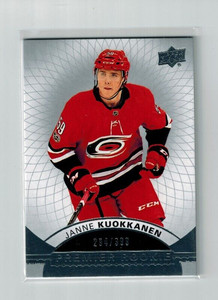 2017-18 Premier Rookie #51 Janne Kuokkanen 294/399