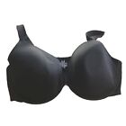 Catherines Plus Bra Full Coverage Smooth Underwire Boost Black 42D