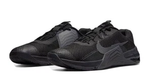Nike Metcon 7 Triple Black Weightlifting Gym Training Shoes Mens Size US 9 New✅ - Picture 1 of 12