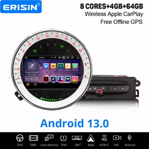 8-Kern 64GB Android 14.0 Autoradio CarPlay DAB+ Navi WiFi BT 5.0 BMW Mini Cooper - Bild 1 von 17