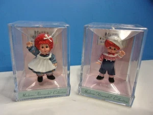 Hallmark 1996 Madame Alexander MOP TOP WENDY & BILLY Merry Miniatures Set of 2 - Picture 1 of 6