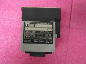 Square D Industrial Control Relay 8501 XM040 Series A Type X 120V/60Hz 8501 X040 - Picture 1 of 11