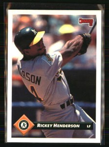 Rickey Henderson 1993 Donruss #315  Baseball Card