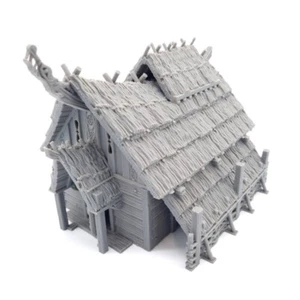 FOR LOTR, D&D, wargaming terrain scenery Viking House RPG fantasy - Picture 1 of 14