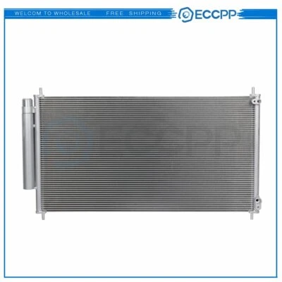 AC Condenser A/C Air Conditioning For Honda Civic 2012 2013-2015 Aluminum 3976 - Image 1 of 4