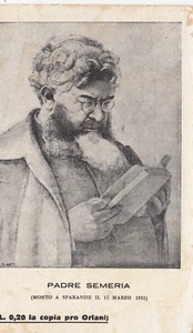 CARTOLINA *34 RELIGIONE PADRE SEMERIA MORTO A SPARANISE IL 1931 VIAGGIATA 1937 - Imagen 1 de 1
