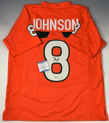 Duke Johnson Autographed Jersey, COA - Image 1 of 2