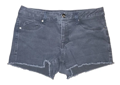 Женские черные шорты размер 13 от Aster Denim с вырезом простые эластичные - Изображение 1 из 4