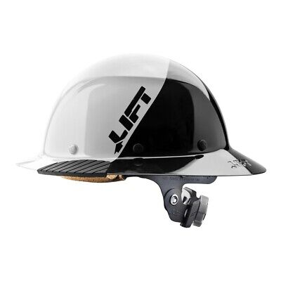 Lift Saftey  DAX Full Brim Hard Hat Glosse Bl...