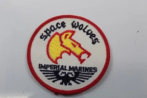 Vintage Space Wolves Imperial Marines Patch Unused - Picture 1 of 4