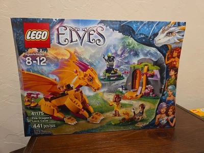 Lego Elfos Caverna de Lava do Dragão de Fogo (41175) NOVO! SELADO! - Imagem 1 de 4
