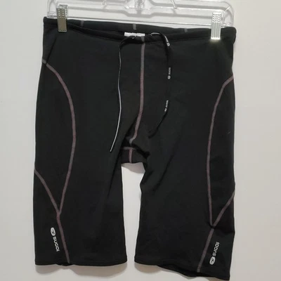 Sugoi Women's Black Compression Bike Shorts Cycling Workout Activewear L - Image 1 of 4