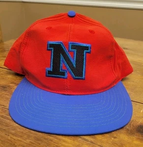 Vintage Nike Hat Nylon Snapback 90s/80s Spellout Back Script - Picture 1 of 8