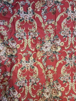 Vintage Ralph Lauren Marseilles Danielle Red Floral Comforter Full/Queen  - Image 1 of 4