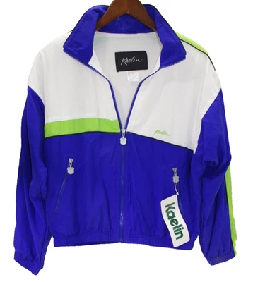 JJ NWT Vintage Kaelin Ski Jacket Women's M/R Colorblock 80s 90s Retro - Image 1 of 4
