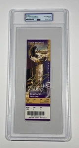 NBA Finals Ticket 2002. Heimspiel D3. PSA/DNA Authentic Auto. Shaquille O'Neal. - Bild 1 von 3