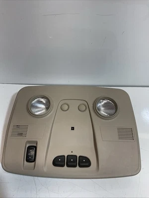07-14 GMC ACADIA OVERHEAD DOME LIGHT CONSOLE with SUNROOF OEM Foto 1 de 2
