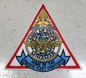 Parche de combate Miramar de la Estación Aérea Naval NAS Desert Storm GWOT USN Navy NAS B931 - Imagen 1 de 3
