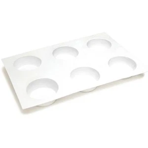 Sunshine Candle Works Soapmaking 6 Bar Soap Mold Square 3 Oz Each - Picture 1 of 1