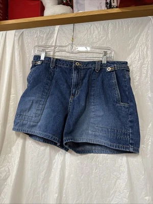 Carolina Blues 牛仔短裤 12 码平前后口袋海滩度假 — 第 1/4 张图片