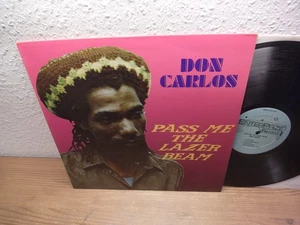 Don Carlos – Pass Me The Lazer Beam megarare Reggae, Roots, Dancehall Lp 1983 - Bild 1 von 1