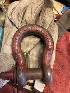 Crosby Lifting / Rigging Threaded Pin Anchor Shackle Clevis 35T 35 Ton T5H - Picture 1 of 2