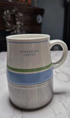 Starbucks Coffee Travel Mug Weighted Metal Bottom Non Skid 14oz Ceramic NO LID - Image 1 of 4