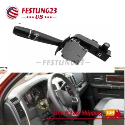 Переключатель сигнала поворота в сборе 4-контактный подходит для Dodge Ram 1500 56049823AB 2002-2008 годов выпуска - Изображение 1 из 4