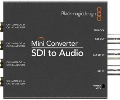 Blackmagic Design Mini Converter SDI to Audio Black - Image 1 of 4