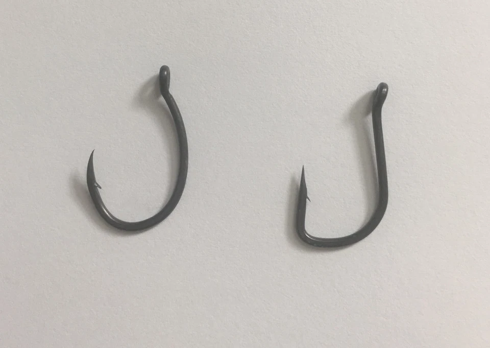 Teflon Coated Carp Hooks- PTFE- Extra Curve Shank-Wide Gape-Chod Carp Hooks - Image 1 of 1