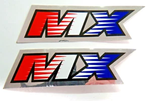 2 - Pegatina de calcomanías BMX Robinson Racing MX de colección de lote antiguo - Imagen 1 de 1