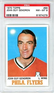 1970 Topps Jean-Guy Gendron #86 PSA 8 P1411 - Bild 1 von 2
