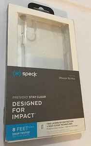 Speck Presidio Stay Clear for iPhone XS Max - Clear - Imagen 1 de 2