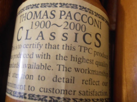 Thomas Pacconi 1900-2000 Classics   Barley Rope Twist Hall Tree  In Original Box Cover