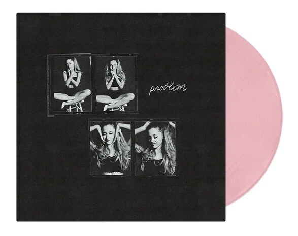 INSURED! SEALED Pink 7" Vinyl Ariana Grande Iggy Azalea Problem Limited Only NEW - Image 1 of 1