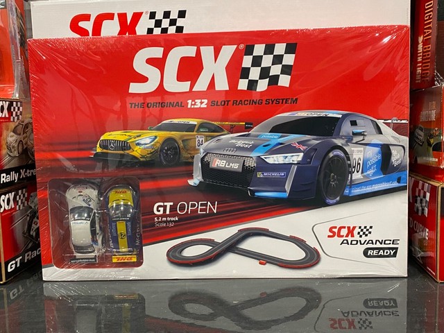 Pistas, carros e circuitos da Scalextric SCX