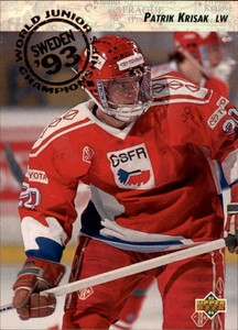 1993-94 Upper Deck #266 Patrik Krisak WJC RC