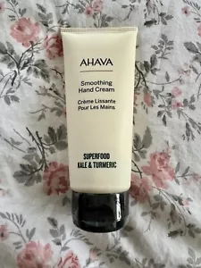 AHAVA Smoothing Hand Cream Superfood Kale & Turmeric 3.4oz - Sealed - Picture 1 of 1