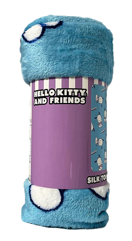 Hello Kitty Pochacco Sanrio Silk Touch Travel Throw Blanket 40" "