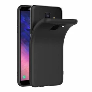 AICEK Cover per Samsung Galaxy A6 2018, Cover Samsung A6 2018 Nero Silicone Case - Foto 1 di 1