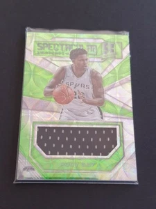 2017-18 Spectra Spectacular Swatches Rudy Gay Camiseta deportiva verde Prizm #edición/25 - Spurs - Imagen 1 de 1