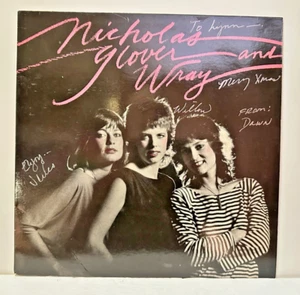 Nicholas, Glover And Wray Vinyl LP Stage & Screen 1982 Signed Excellent/VG+ - Picture 1 of 3