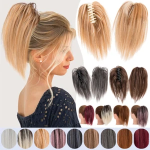 Pieza de pelo Hair Dutt rizada desordenada moño con pinza clip en garra extensión de pelo - Imagen 1 de 24
