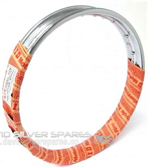 HONDA CB350 CB350G SL350 DID D.I.D. ЗАДНЕЕ КОЛЕСО 1,85 ХРОМИРОВАННЫЙ ОБОД 18 ДЮЙМОВ 36 ОТВЕРСТИЙ  - Изображение 1 из 4