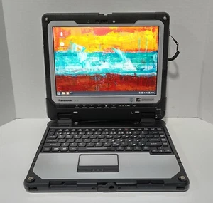 Panasonic Toughbook CF-33 12" i5-10310U 16GB RAM 512GB NVMe No OS 330 HRs Read - Picture 1 of 19