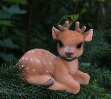  Reh  Deko Figur Kitz Bambi  für Haus und Garten