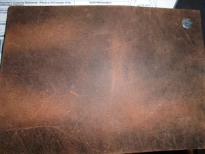 9/10 oz Crazy Horse Veg Tan Water Buffalo Strap Leash Bend Leather 12+ sq ft - Picture 1 of 2